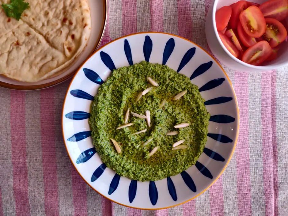vegan cilantro pesto recipe
