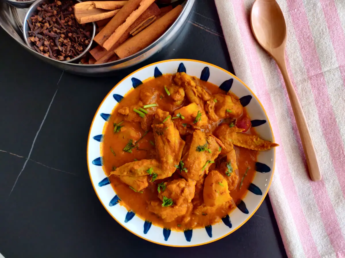 homestyle chicken curry